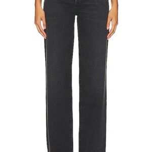 Citizens Of Humanity Annina Black Wide Leg Jeans in Prophecy